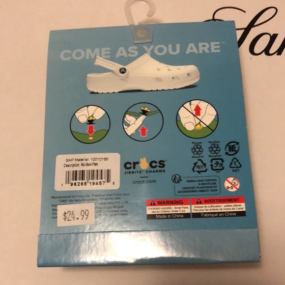 Pom Pom jibbitz 3D 5 pack shoe charm JibBiTz crocs sparkly sparkling DiScO - Picture 2 of 3